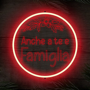 Anche a te e famiglia