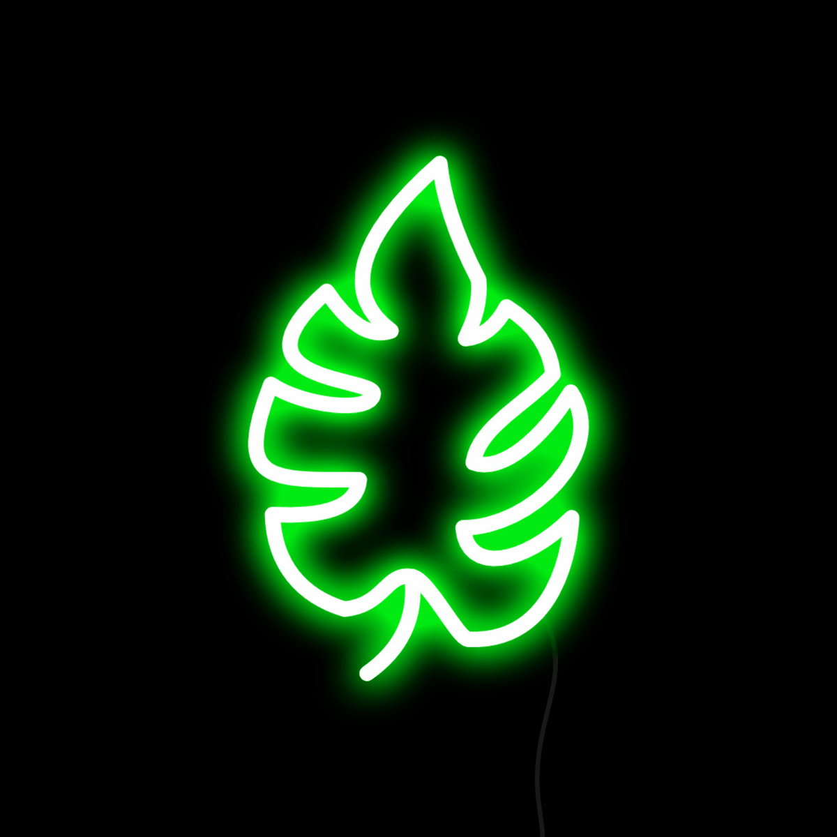 Foglia Monstera - Neon Luce