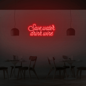 Save water drink wine