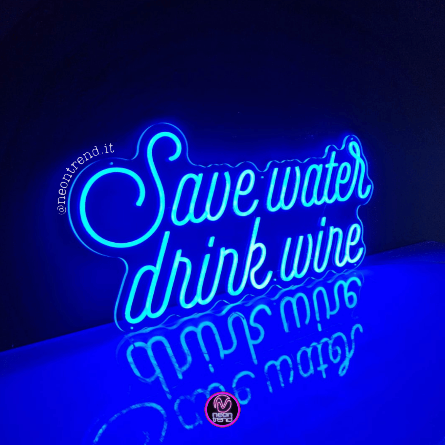 Save water drink wine