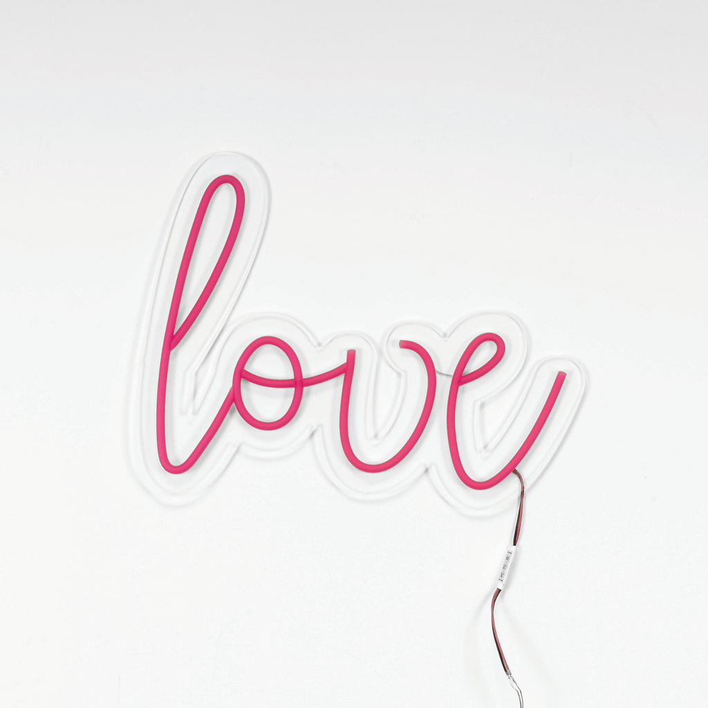 Love - Scritta Love in Corsivo