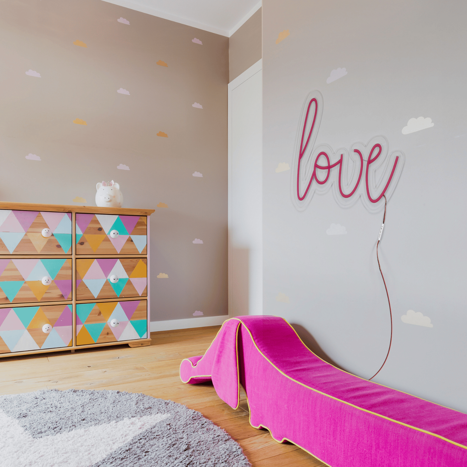 Love - Scritta Love in Corsivo